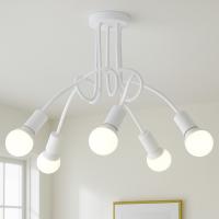 Люстра 8881/5 белая