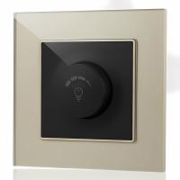 Glass GMB-026 Димер light 500W（Черный-золото）