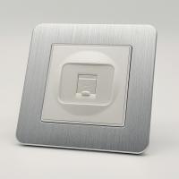 Aluminum MMW-022 Компьютерная розетка RJ-45 cat5e 1GB （Белый-Матовый）