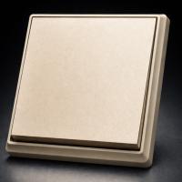 Elegant MTG-002 1 клавишный проходной выключатель（Золото-Матовый)