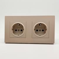 Grace MMG-2013 2 розетки с заземлением（Золото）