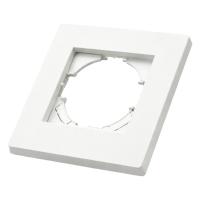 Grace MW-101 1-постовая рамка (Белый-Матовый)