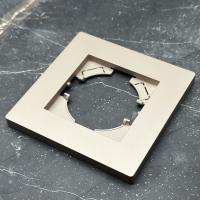 Grace MG-101 1-постовая рамка (Золото-Матовый)