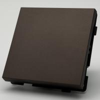 TM-002 1 клавишный проходной выключатель без рамки（Мокко-Матовый）