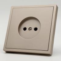 Art MTG-012 Розетка без заземления Золото-Матовый