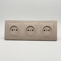Nature MMG-3012 3 розетки без заземления（Золото）