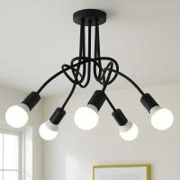 Люстра 8881/5 черная