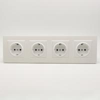 Nature MMW-4013 4 розетки с заземлением（Белый）