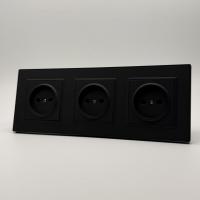 Nature MMB-3012 3 розетки без заземления（Черный）