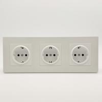 Grace MMW-3013 3 розетки с заземлением（Белый）