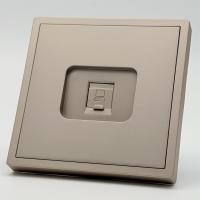 Art MTG-020 Компьютерная розетка RJ-45 cat6e 10GB (Золото-Матовый)