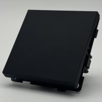 TB-001 1 клавишный 1 полюсный выключатель без рамки（Черный-Матовый）