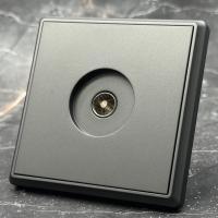 Elegant MTC-019 Телевизионная розетка（Графит-Матовый）