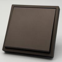 Art MTM-002 1 клавишный проходной выключатель（Мокко-Матовый）