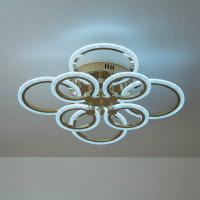 Люстра светодиодная 5007/4+4 золото