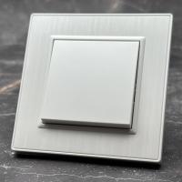 Nature MMW-003 1 клавишный перекрестный выключатель（Белый）