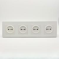 Cristal MMW-4012 4 розетки без заземления（Белый）