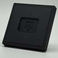 Art MTB-021 Телефонная розетка（Черный-Матовый）