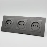 Nature MMC-3012 3 розетки без заземления（Графит）