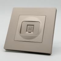 Grace MMG-022 Компьютерная розетка RJ-45 cat5e 1GB （Золото-Матовый）