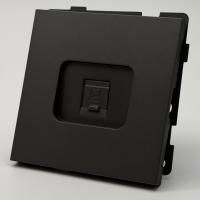 TC-020 Компьютерная розетка без рамки RJ-45 cat6e 10GB 
（Графит-Матовый）
