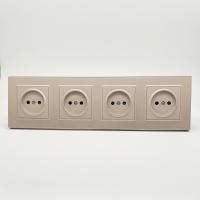 Nature MMG-4012 4 розетки без заземления（Золото）