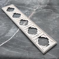 Elegant S-105 5-постовая рамка（Кашемир-Матовый）