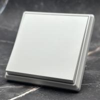 Elegant MTW-002 1 клавишный проходной выключатель Белый