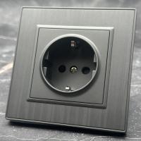 Nature MMC-013 Розетка   с заземлением（Серый）