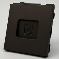 TM-022 Компьютерная розетка без рамки
（Мокко-Матовый）RJ-45 cat5e 1GB