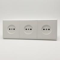 Elegant MTW-3012 3 розетки без заземления (Белый-Матовый)