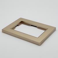 Cristal G-110 1 постовая под двойную розетку（Акрил）(Золото-Матовый)