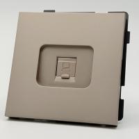 TG-022 Компьютерная розетка без рамки
（Золотоо-Матовый）RJ-45 cat5e 1GB