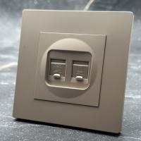 Grace MMG-024 Компьютерная cat 6e+Телевизионная розетка（Золотой）