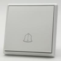 Elegant MTW-027 Переключатель дверного звонка（Белый-Матовый）