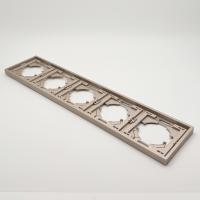 Art G-105 5-постовая рамка（Золото-Матовый）