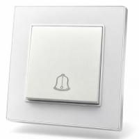 Cristal MMW-027 Переключатель дверного звонка（Белый）