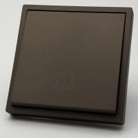 Art MTM-027 Переключатель дверного звонка（Мокко-Матовый）