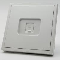 Art MTW-022 Компьютерная розетка（Белый-Матовый）RJ-45 cat5e 1GB