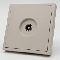 Art MTS-019 Телевизионная розетка（Кашемир-Матовый）