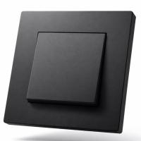 Grace MMB-001 1 клавишный 1 полюсный выключатель（Черный）