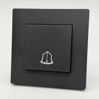 Grace MMB-027 Переключатель дверного звонка（Черный-Матовый）