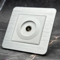 Aluminum MMW-019 Телевизионная розетка（Белый）