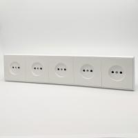 Elegant MTW-5012 5 розеток без заземления (Белый-Матовый)