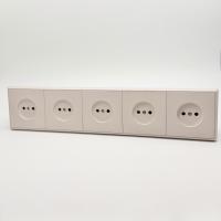 Elegant MTS-5012 5 розеток без заземления （Кашемир-Матовый）