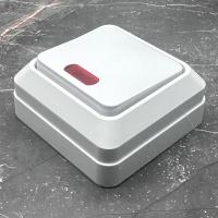 External W-201 1 клавишный открытой установки c неон Белый