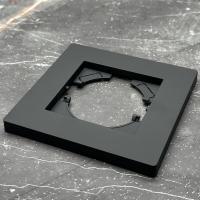 Grace MB-101 1-постовая рамка (Черный-Матовый)