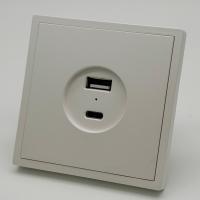 Art MTW-014 USB+TYPE-C Розетка (Белый-Матовый)
