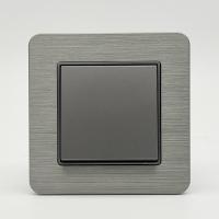 Aluminum MMC-001 1 клавишный 1 полюсный（Серый）