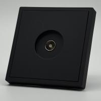 Art MTB-019 Телевизионная розетка（Черный-Матовый）
